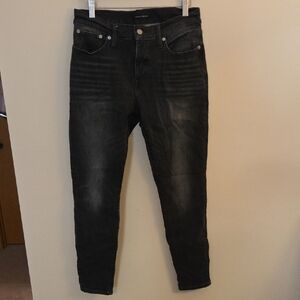 Lucky Brand Women's Dark Gray Skinny Jeans (Ava) 10/30 R